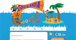 Desktop Screenshot of educalandia.net
